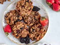 Banana oat cookies