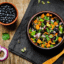Southwest black bean dip