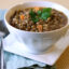 Lentil soup